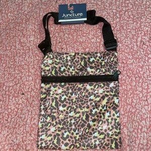 Pink Leopard Print Juncture Bag